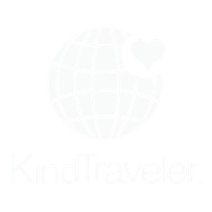 white kind traveler logo